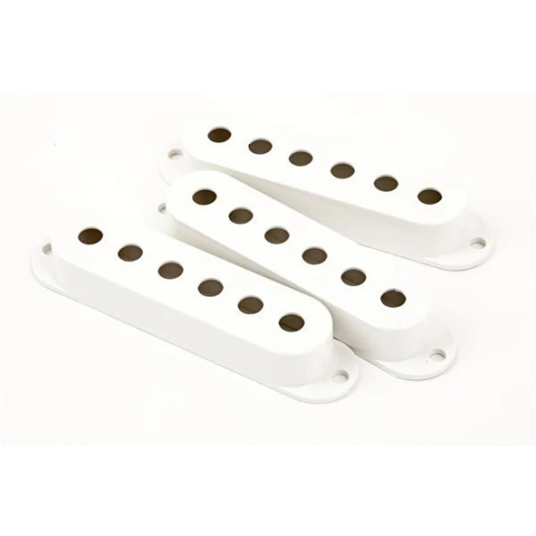 Fender Stratocaster White 3 Manyetik Kapağı