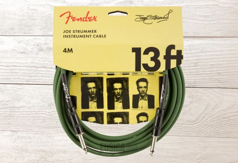 Fender Joe Strummer Pro 4m Drab Yeşil Enstrüman Kablosu ürün görseli 1