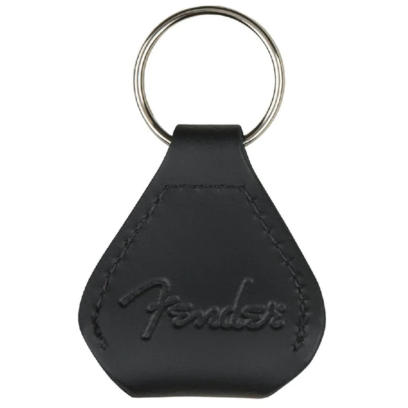 Fender Leather Pick Holder Anahtarlık Black