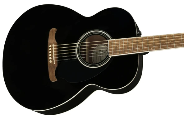 Fender DE FA-135 Concert Black Akustik Gitar - Resim 4