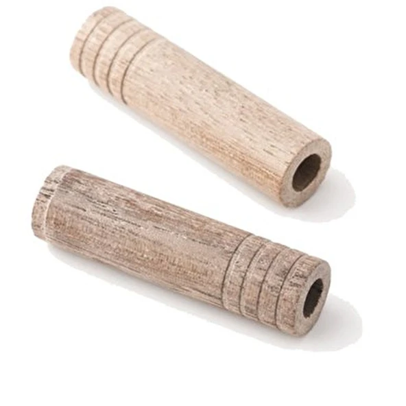 Fender Truss Rod Cavity Plugs Walnut Grooved Drilled 2 Gitar Yedek Parça