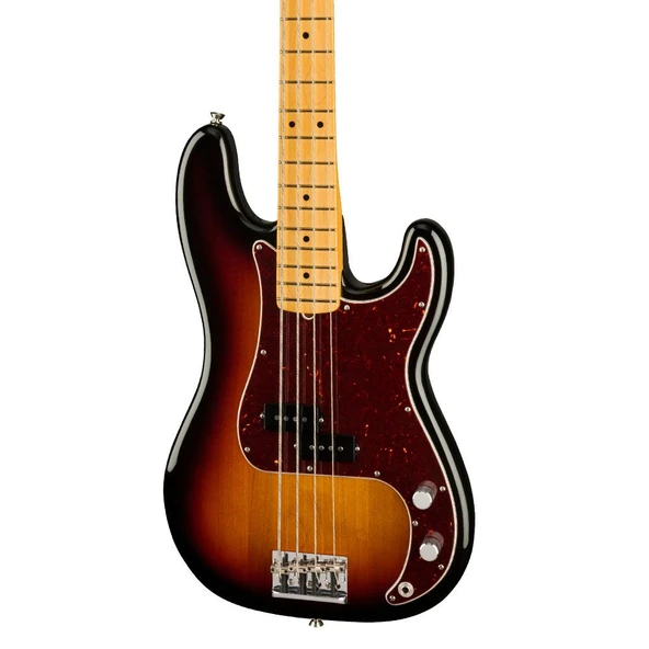 Fender American Professional II Precision Bass Akçaağaç Klavye 3-Color Sunburst Bas Gitar - Resim 3