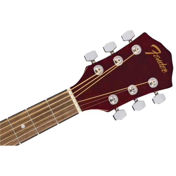 Fender FA-125 Dreadnought w/bag Natural Akustik Gitar - Resim 4