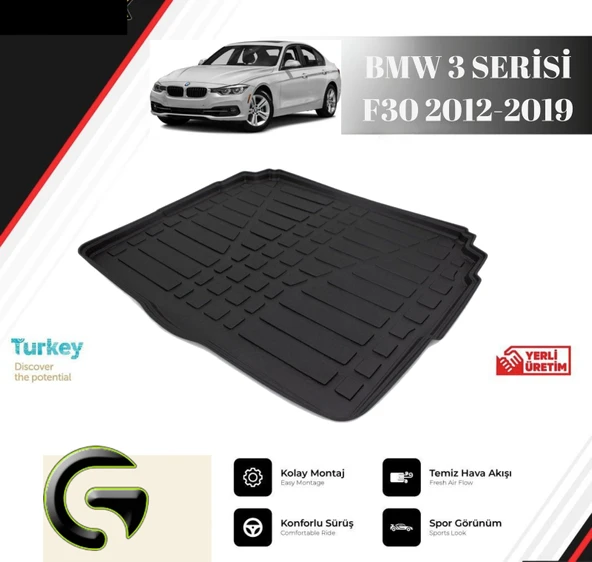BAGAJ HAVUZU BMW 3 SERİSİ F30 2012-2019