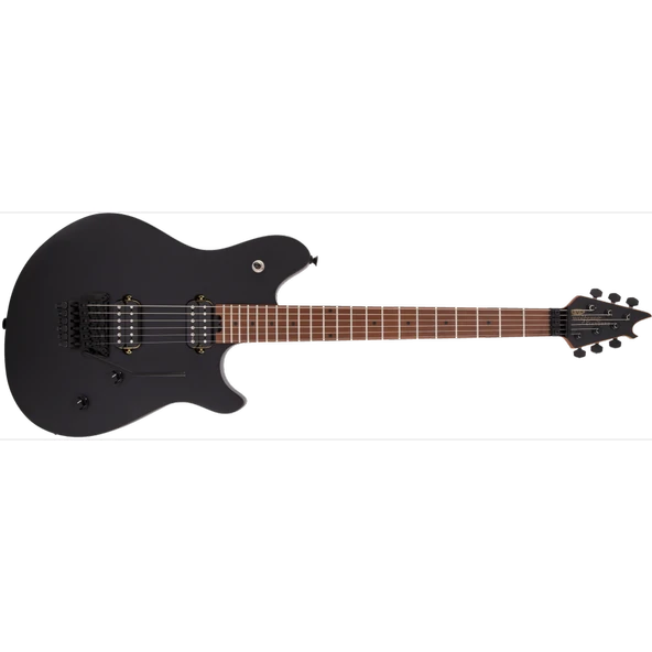 EVH Wolfgang WG Standard Baked Akçaağaç Klavye Bomber Black Elektro Gitar