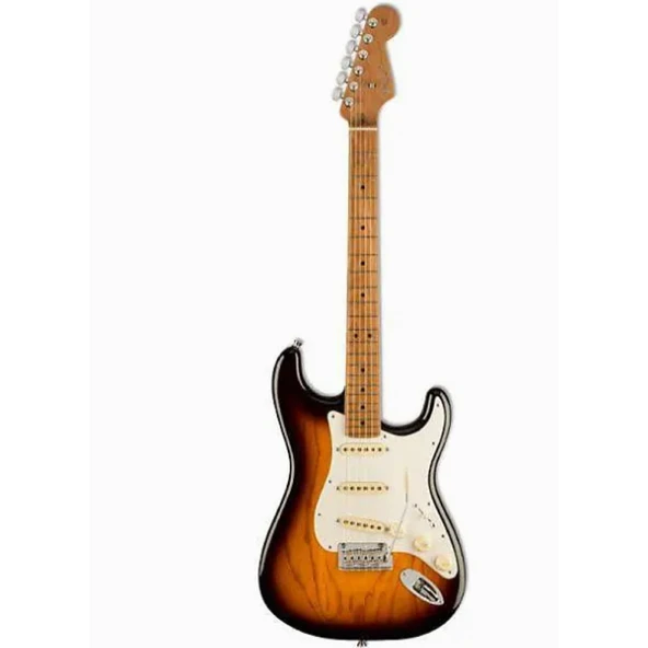 Fender Limited Edition American Professional II Stratocaster Roasted Akçaağaç Klavye Anniversary 2 Ton Sunburst Elektro Gitar - 2