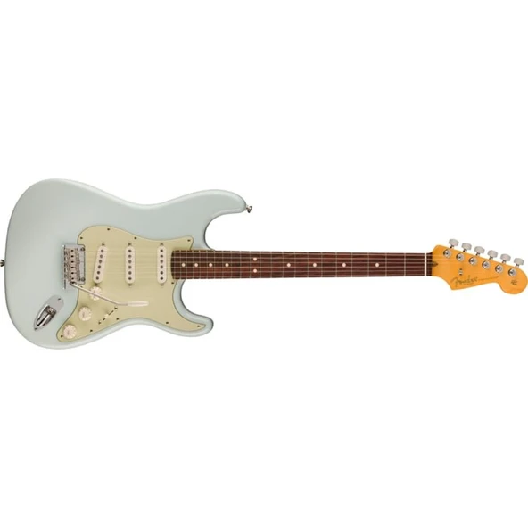 Fender Limited Edition American Professional II Stratocaster Gülağacı Klavye Sonic Blue Elektro Gitar