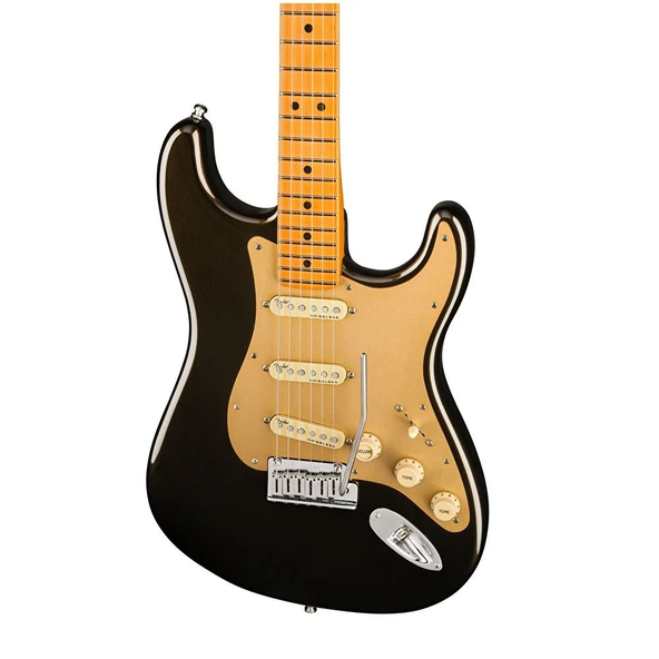 Fender American Ultra Stratocaster Akçaağaç Klavye Texas Tea Elektro Gitar - Resim 3