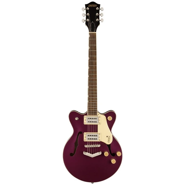 Gretsch G2655 Streamliner CB JR DC Burnt Orchid Elektro Gitar ürün görseli