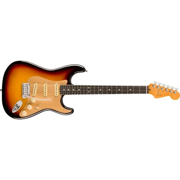 Fender American Ultra II Stratocaster Abanoz Klavye Ultraburst Elektro Gitar