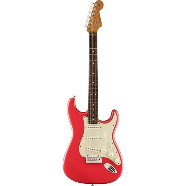 Fender Limited Edition American Professional II Stratocaster Roasted Akçaağaç Sap Gülağacı Klavye Fiesta Red Elektro Gitar