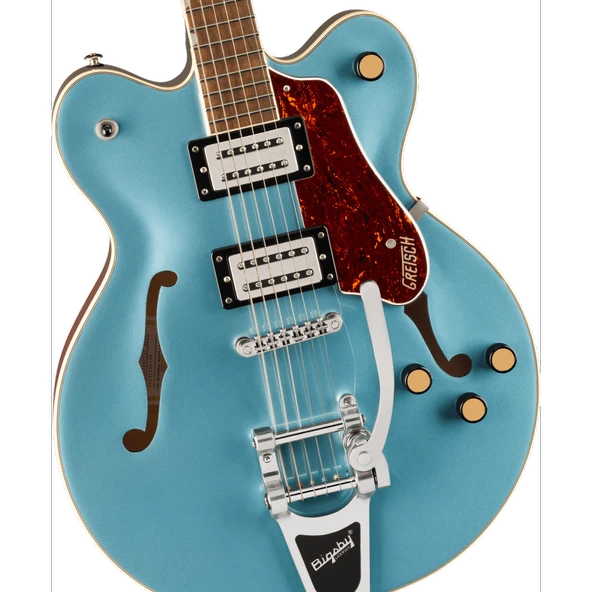 Gretsch G2622T Streamliner CB DC Bigsby Arctic Blue Elektro Gitar - Resim 3