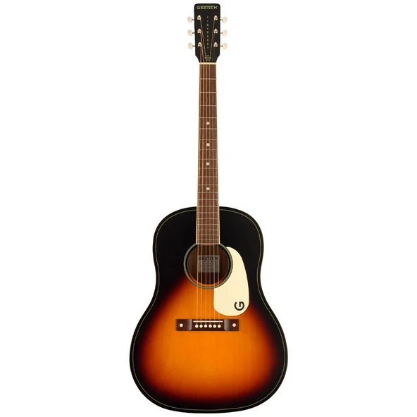 Gretsch Jim Dandy Dreadnought Ceviz Klavye WPG Rex Burst Akustik Gitar