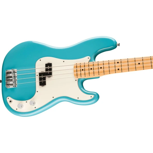 Fender Player II Precision Bass Akçaağaç Klavye Aquatone Blue Bas Gitar - 3
