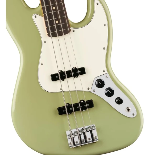 Fender Player II Jazz Bass Gülağacı Klavye Birch Green Bas Gitar - Resim 3
