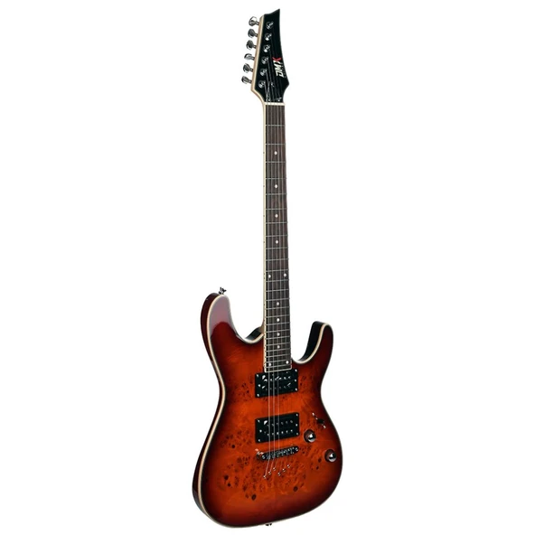 DMX Guitars RZG01 RB Elektro Gitar (Red Burst)