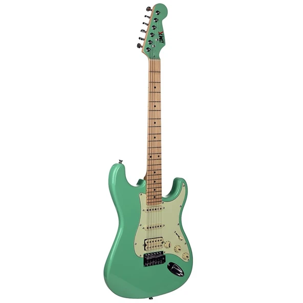 DMX Guitars DEG100 HSS SSG Elektro Gitar (Satin Surf Green) ürün görseli