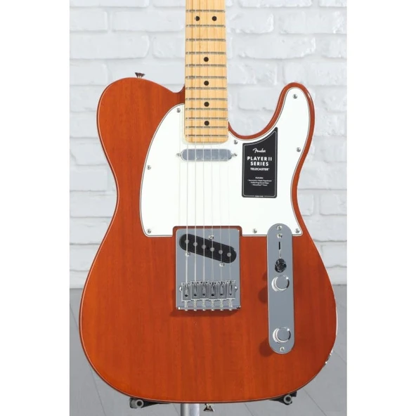 Fender Player II Telecaster Chambered Mahogany Gövde Akçaağaç Klavye Mocha Elektro Gitar