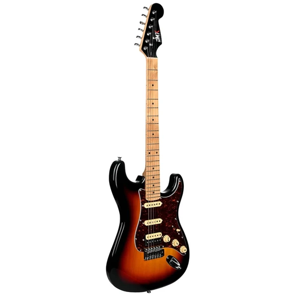 DMX Guitars DEG100 HSS 3TS Elektro Gitar