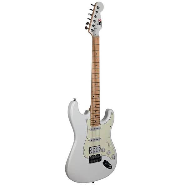 DMX Guitars DEG100 HSS PW Elektro Gitar (Polar White) ürün görseli