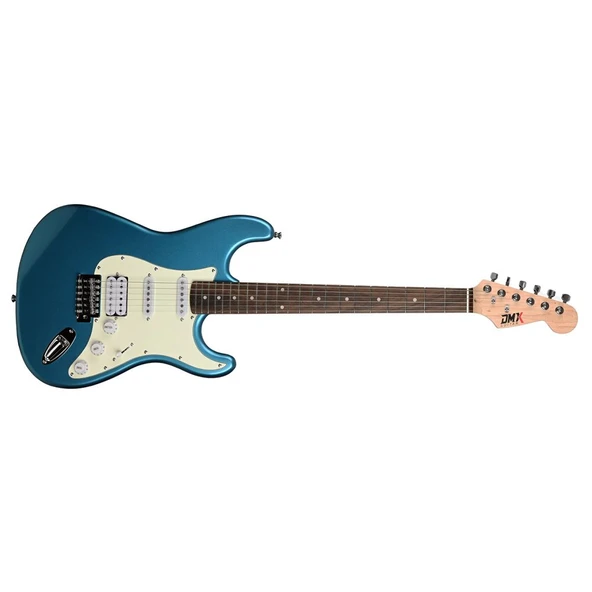 DMX Guitars DEG100 HSS TP Elektro Gitar (Tidepool) - 2