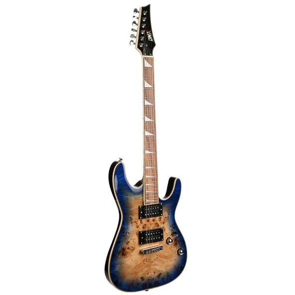 DMX Guitars RZG01 BB (Blue Burst) elektro gitar