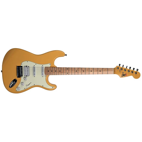 DMX Guitars DEG100 HSS BC Elektro Gitar (Buttercream) - 2
