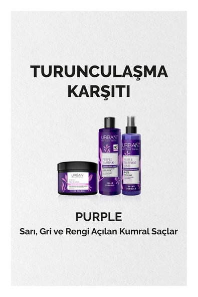 Urban Care Mor Turunculaşma Karşıtı Yoğun Saç Bakım Maskesi 230 Ml-vegan - 4
