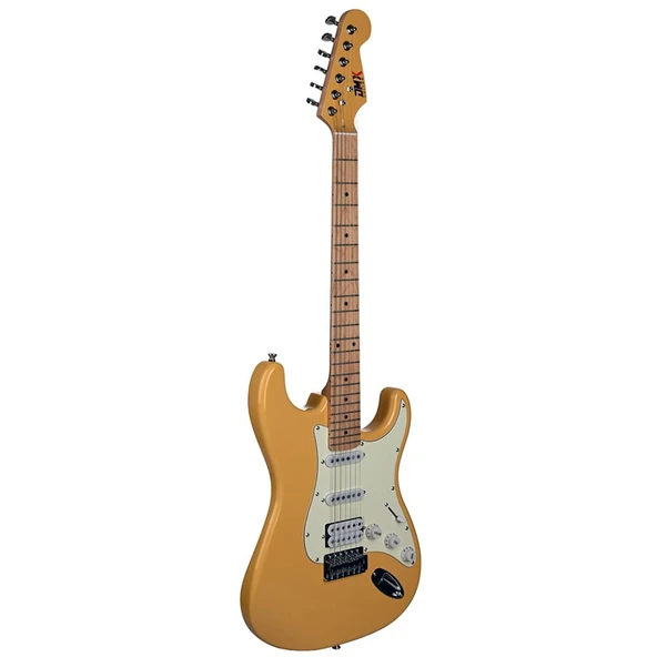 DMX Guitars DEG100 HSS BC Elektro Gitar (Buttercream)