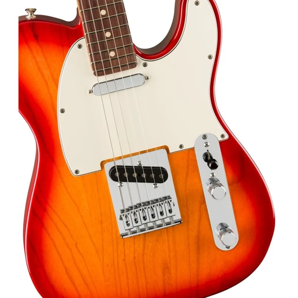 Fender Player II Telecaster Chambered Ash Gövde Gülağacı Klavye Aged Cherry Burst Elektro Gitar - Resim 3