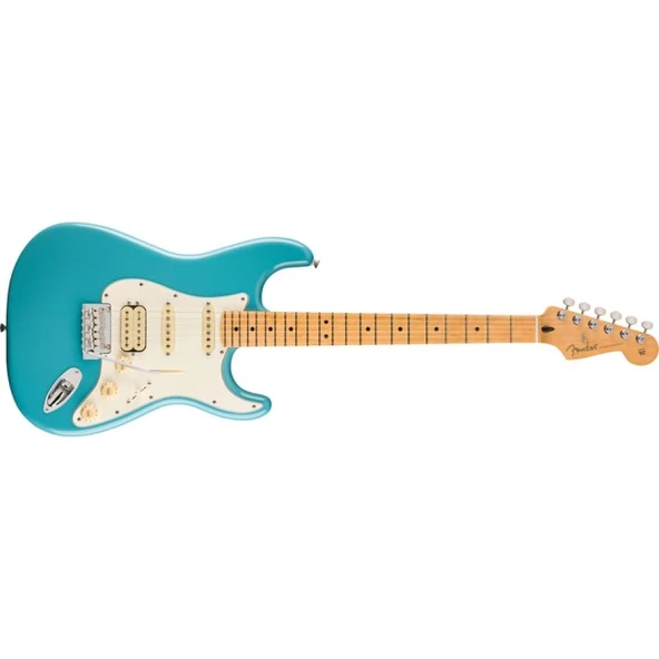 Fender Player II Stratocaster HSS Akçaağaç Klavye Aquatone Blue Elektro Gitar