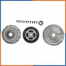 VOLAN + DEBRIYAJ SET 4LU KIT VW CADDY T5 PASSAT A3 TOLEDO LEON SKODA SUPERB OCTAVIA 1.9 TDI BKC BLS BXE BJB SABIT VOLAN-MAPA 001228620 Kırmızı S