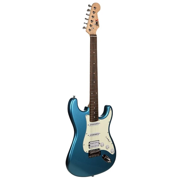 DMX Guitars DEG100 HSS TP Elektro Gitar (Tidepool)