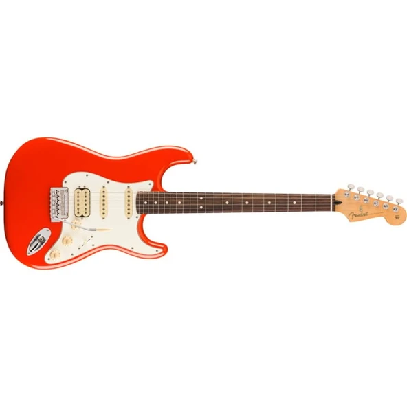 Fender Player II Stratocaster HSS Gülağacı Klavye Coral Red Elektro Gitar