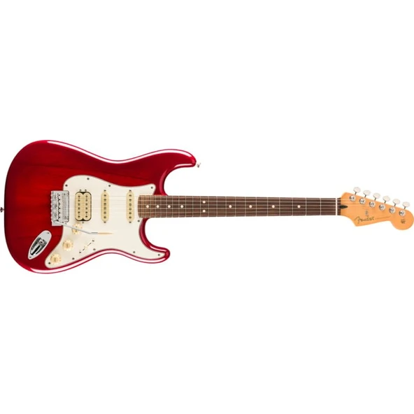 Fender Player II Stratocaster HSS Chambered Mahogany Gövde Gülağacı Klavye Transparent Cherry Burst Elektro Gitar