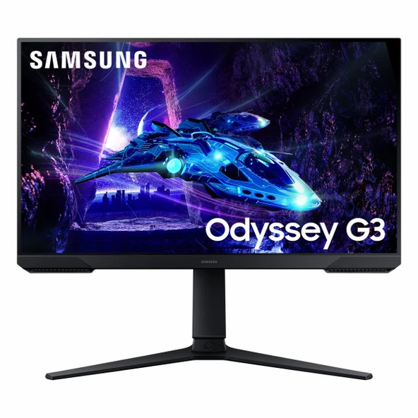 Samsung Odyssey G3 LS24DG302EUXUF 24" 180Hz 1Ms HDMI+DP FullHD FreeSync VA Pivot Vesa Monitör