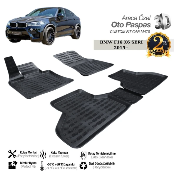 BAGAJ HAVUZU BMW X6 F16 2015+