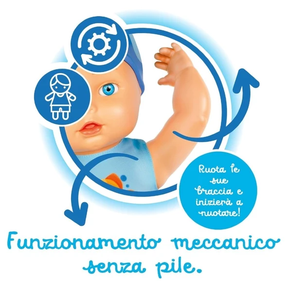 Cicciobello Yüzüyor 30 Cm - Resim 4