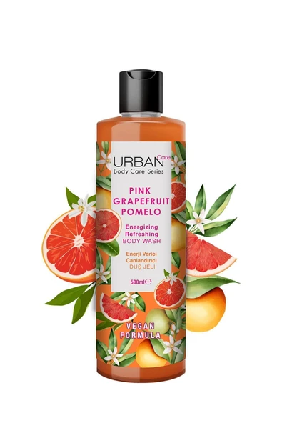 Urban Care Pink Grapefruit & Pomelo Canlandırıcı Ve Nemlendirici Duş Jeli 500 ml - 3