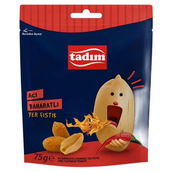 TADIM ACI BAHARATLI YER FISTIK 75 GR