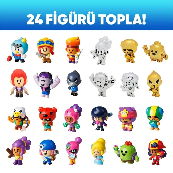 Brawl Stars 5'li Figür - Model 1 - Resim 4