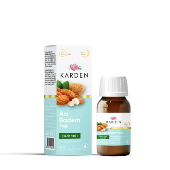 Karden Acı Badem Yağı 20 ML