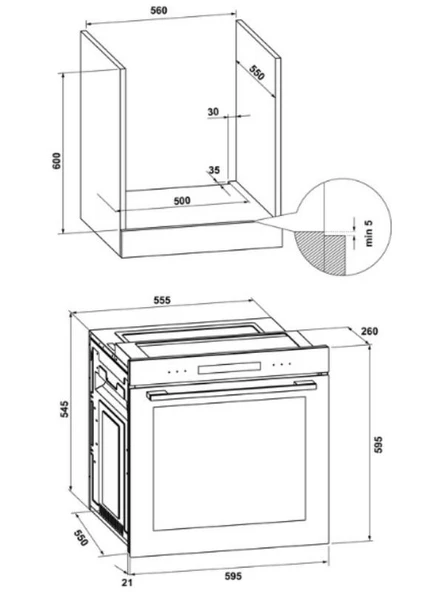 Maxima Ankastre Fırın - 2
