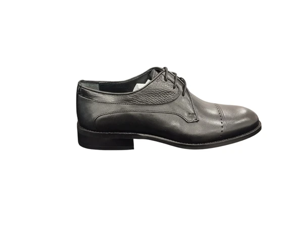 Marco Branchini 926302M İç Dış Hakiki Dana Derisi 3 cm Kalın Topuk Erkek Klasik Ayakkabı