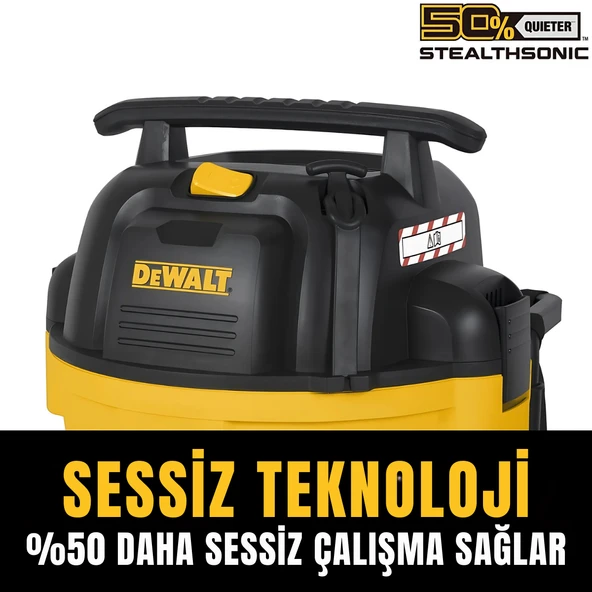 Dewalt DXV34P-QT 960W 34Lt  Islak ve Kuru Elektrikli Süpürge - 6