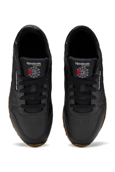 Reebok CL LTHR Siyah Unisex Sneaker Ayakkabı 100010469 - 5