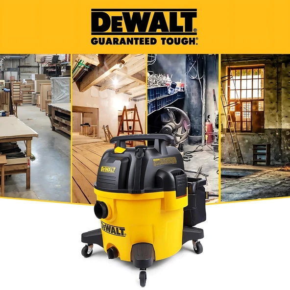 Dewalt DXV34P-QT 960W 34Lt  Islak ve Kuru Elektrikli Süpürge - 8