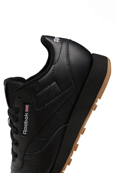 Reebok CL LTHR Siyah Unisex Sneaker Ayakkabı 100010469 - 4