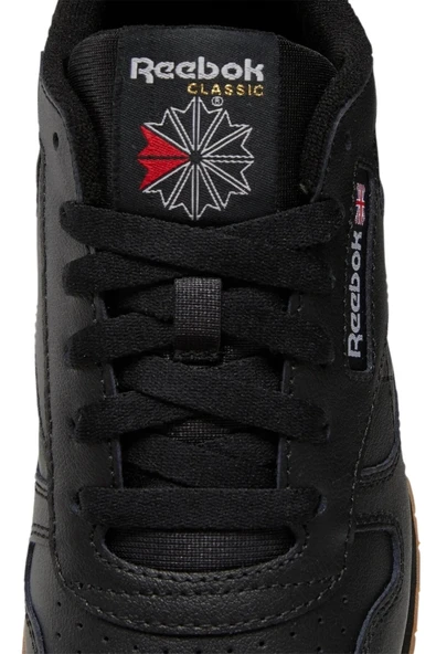 Reebok CL LTHR Siyah Unisex Sneaker Ayakkabı 100010469 - 3