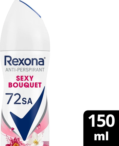 Rexona Sexy Bouquet 72 Saat Kadın Sprey Deodorant 3 x 150 ML